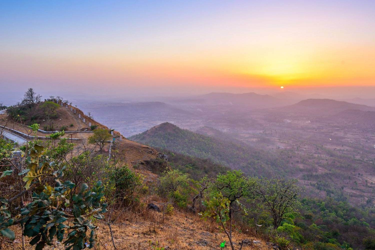 saputara-sunset